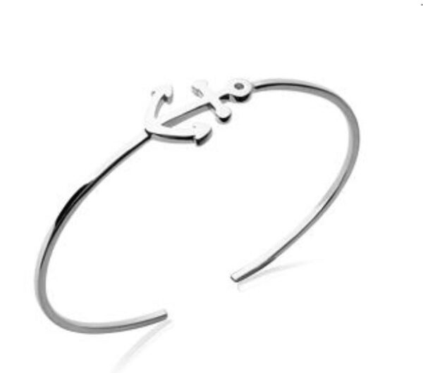 Bracelet Jonc Entrouvert Plaqué Argent - Motif Tressé - Ajustable - Pour Femme Ou Fille - Neuf Avec étiquettes