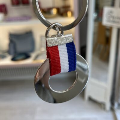 PORTE CLÉS Bleu Blanc Rouge