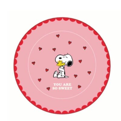 COLLECTION ASSIETES SNOOPY ROUGES VERTES JAUNES